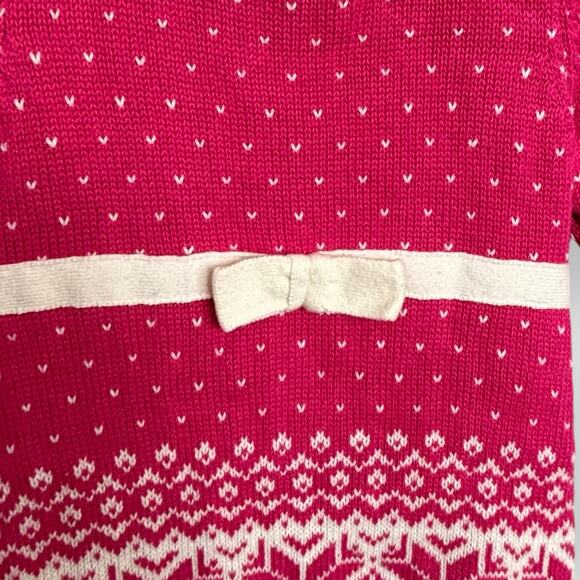 Heirloom by Polly Flinders Pink Sweater Dress Size 9 months - Picture 3 of 6